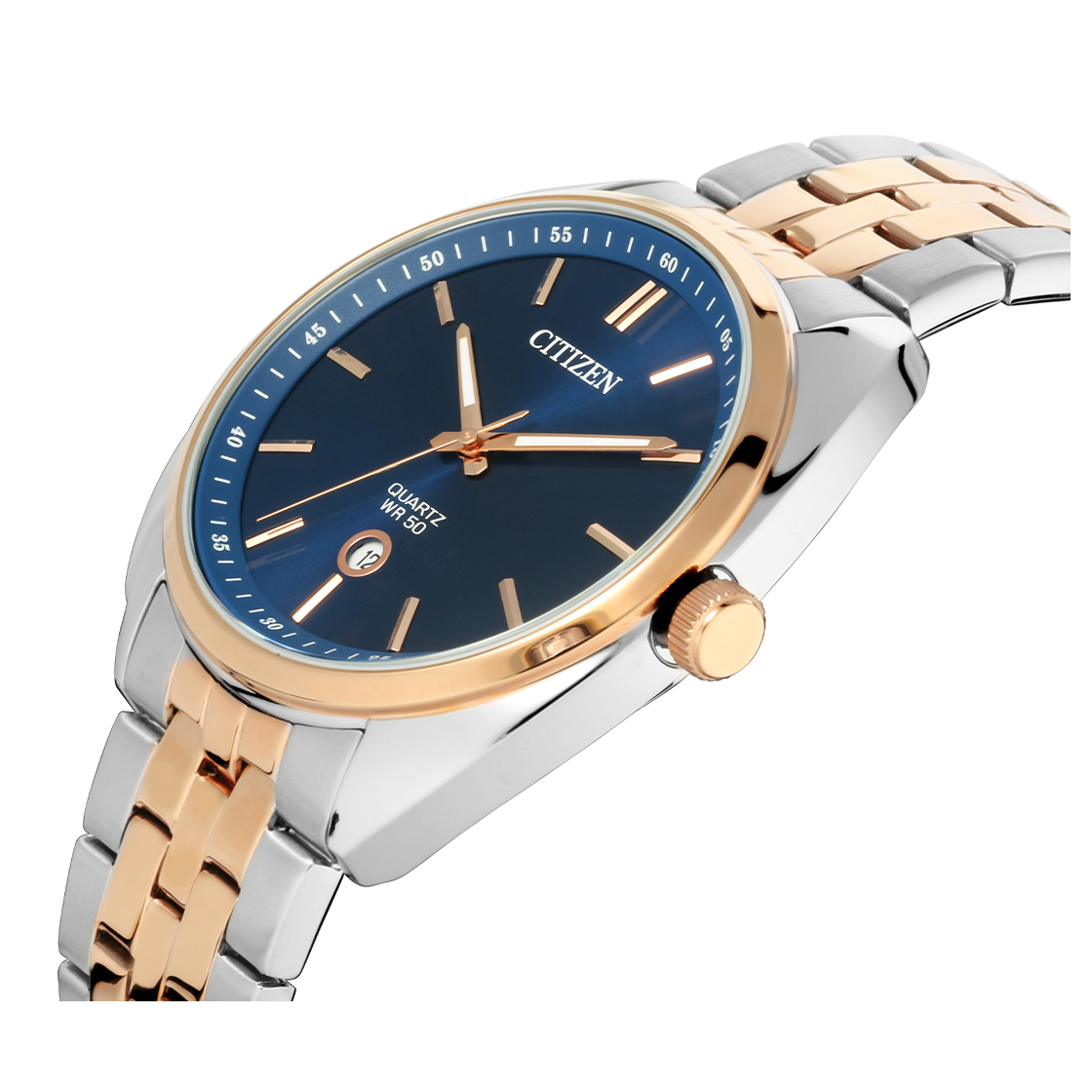 Citizen blue outlet dial watch